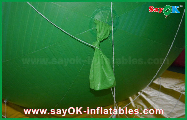2.5m Green Giant Inflatable Led Helium Balloon for Advertising