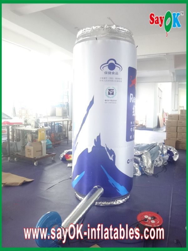 Fireproof Inflatable Beer Can Model Drinks Bottle in Strong Oxford Cloth
