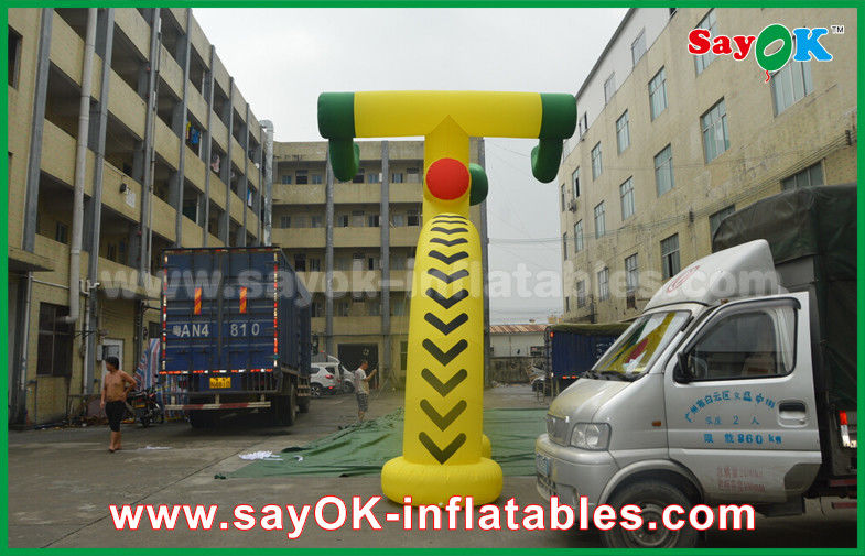 Customized Shape Giant Promotional Inflatable Bicycle Model with CE Blower