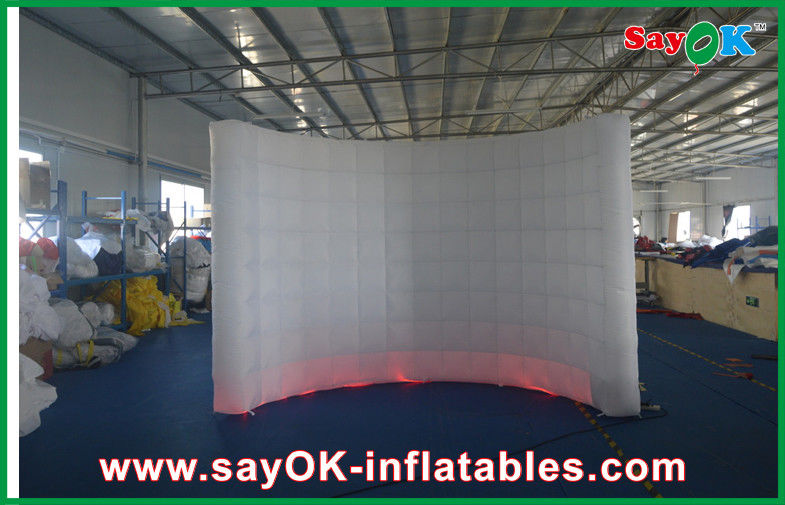 Inflatable Photo Booth Rental Family Use Long Inflatable LED Environment Concerned Club Use