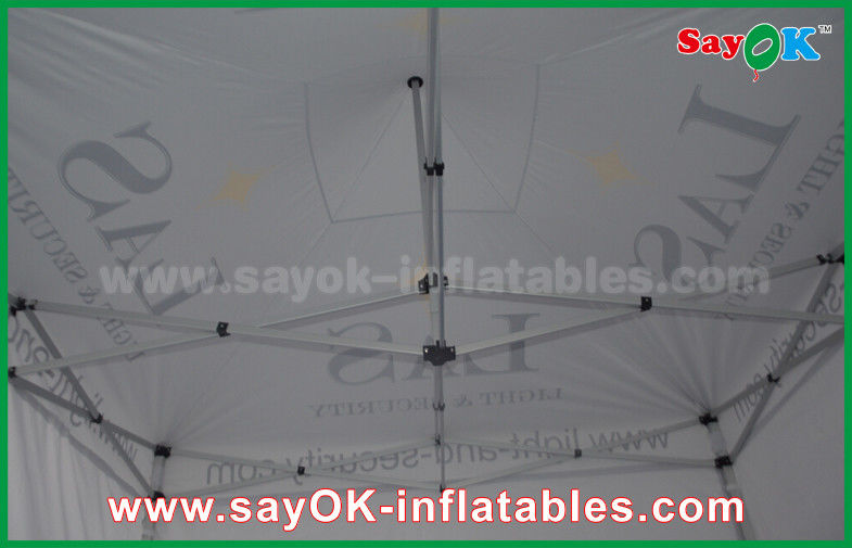 Easy Up Pop Up Tent White Promtional Aluminum Folding Tent  Canopy Tent For Advertising