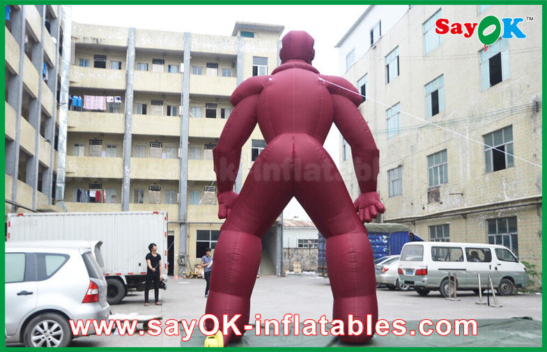 Inflatable Robot Durable Inflatable Iron Man / Spider Man Cartoon Character Hero For Event