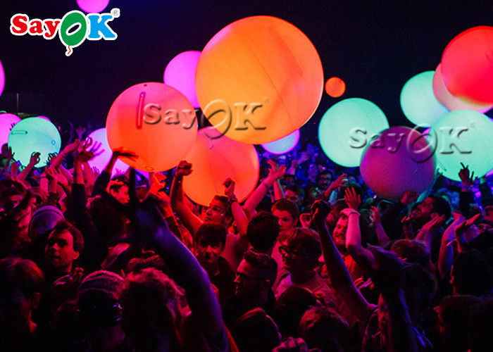 1.5m Inflatable Led Balloons For Party Event Advertisement