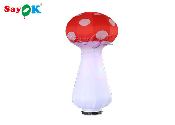 ইভেন্ট / পার্টি সজ্জা জন্য কাস্টম LED inflatable মাশরুম মডেল