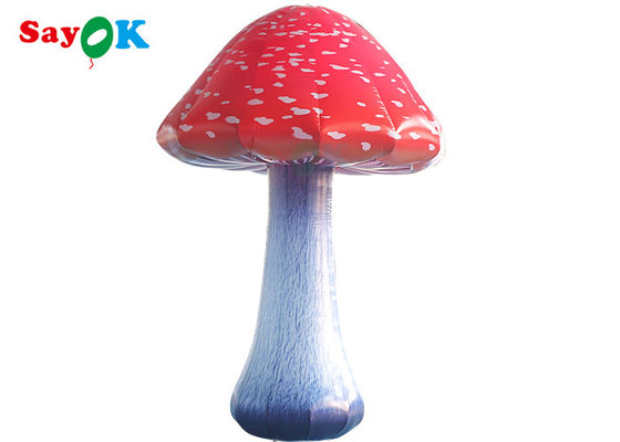 3m Inflatable আলো সজ্জা পার্টি বিজ্ঞাপন LED হাল্কা মাশরুম