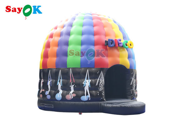 LED হাল্কা পিভিসি পার্টি তাঁবু বিজ্ঞাপন সঙ্গে Tarpaulin Inflatable বায়ু তাঁবু