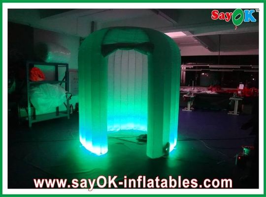 Inflatable পার্টি তাঁবু OEM ব্যাস 3m Inflatable ছবির বুথ রাউন্ড বিজ্ঞাপন জন্য