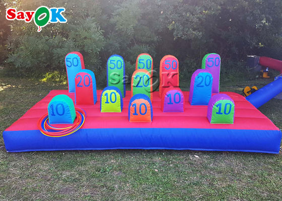 লক্ষ্যমাত্রা খেলা পিভিসি inflatable রিং রিং সঙ্গে খেলা
