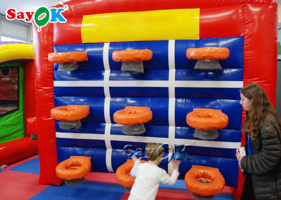 Inflatable লন গেম OEM Inflatable বাস্কেটবল হুপ খেলনা ইন্টারেক্টিভ কিড Inflatable বাস্কেটবল গেম