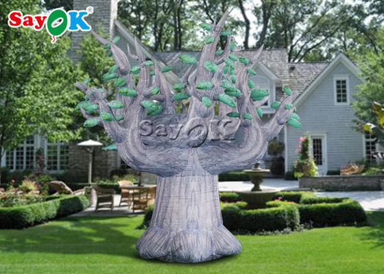 কাস্টম আউটডোর ইয়ার্ড সজ্জা 3M inflatable গাছ