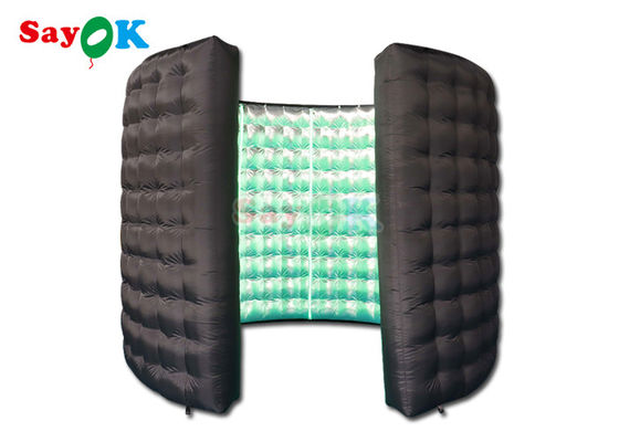 LED ফিল লাইট সহ 360 ডিগ্রি ফটোগ্রাফিক বুথ