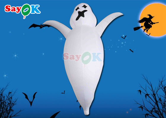 5 ফুট উচ্চতা হ্যালোইন inflatables মিষ্টি বহিরঙ্গন ঝুলন্ত ভূত সজ্জা