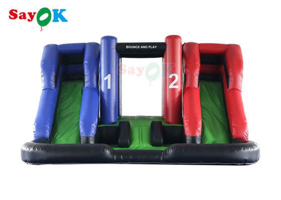Inflatable Dry Slide Commercial Rental Inflatable Bouncer Slide শিশুদের বড় inflatable ডাবল স্লাইড খেলা
