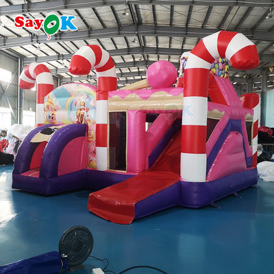 বাণিজ্যিক inflatable স্লাইড ডিজিটাল প্রিন্ট inflatable bouncer স্লাইড ভাড়া inflatable bounce house quadruple stitches