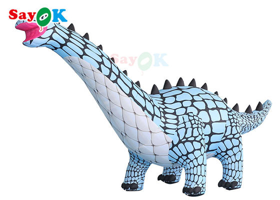বিরাট আকর্ষণীয় সবুজ inflatable ডাইনোসর মডেল পার্টি ইভেন্টগুলিতে বিজ্ঞাপন উড়িয়ে দিন কার্টুন চরিত্র