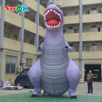 ইভেন্ট অক্সফোর্ড কাপড় inflatable কার্টুন inflatable ক্রিসমাস ডাইনোসর বিজ্ঞাপন মডেল