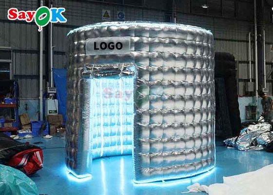 পার্টি ইভেন্ট স্বয়ংক্রিয় inflatable 360 ফটো বুথ ঘের পটভূমি