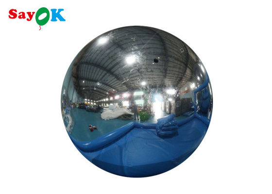 সোনার আয়না বল কাস্টম বড় পিভিসি সিলভার inflatable আয়না বল দৈত্য আলংকারিক আয়না গোলক